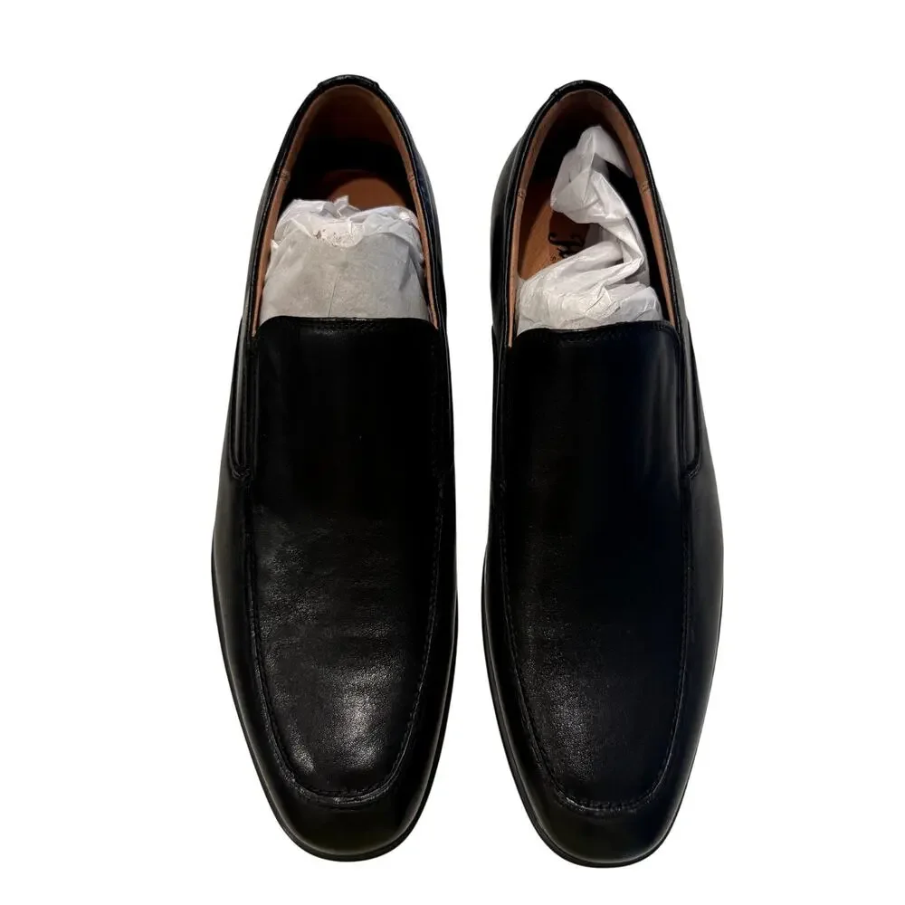 Florsheim Zaffiro Moc Toe Venetian Loafer in Black, Size 10